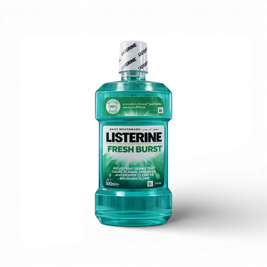 Listerine Fresh Burst Daily Mouthwash – 500ml