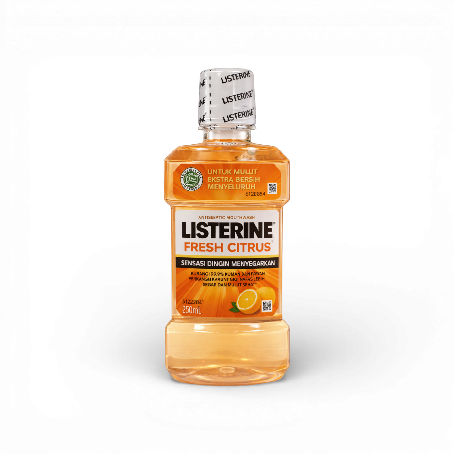 Listerine Fresh Citrus Antiseptic Mouthwash – 250ml