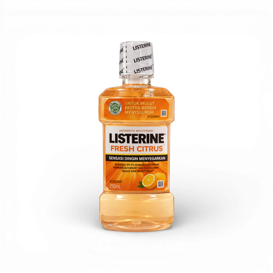 Listerine Fresh Citrus Antiseptic Mouthwash – 250ml