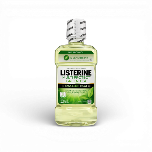 Listerine Multi Protect Green Tea Antiseptic Mouthwash – 250ml