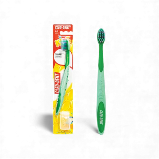 Cleo-Dent Kids Toothbrush 2–7 Years