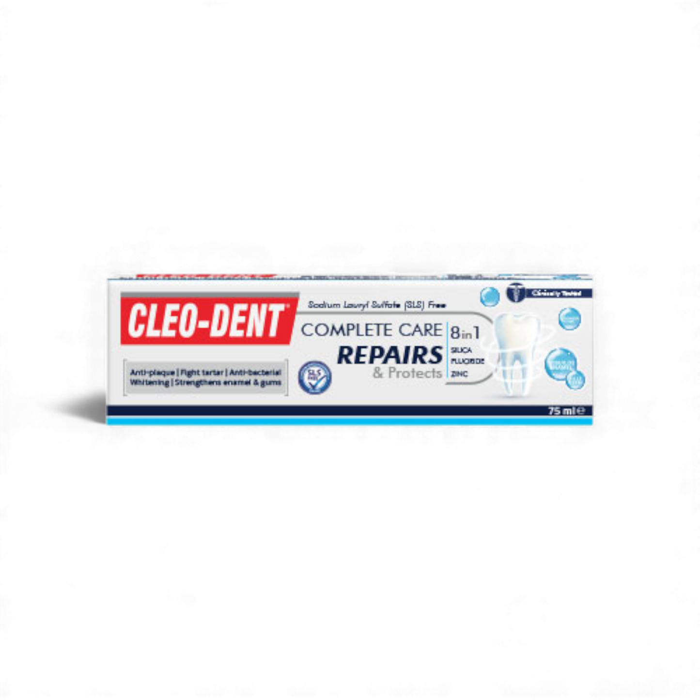 Cleo-Dent Toothpaste 8 in 1 - 75ml