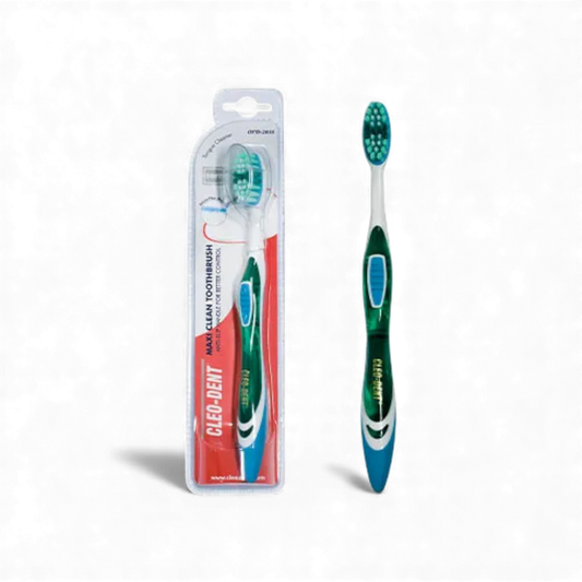 Cleo-Dent Maxi Clean Toothbrush – Soft