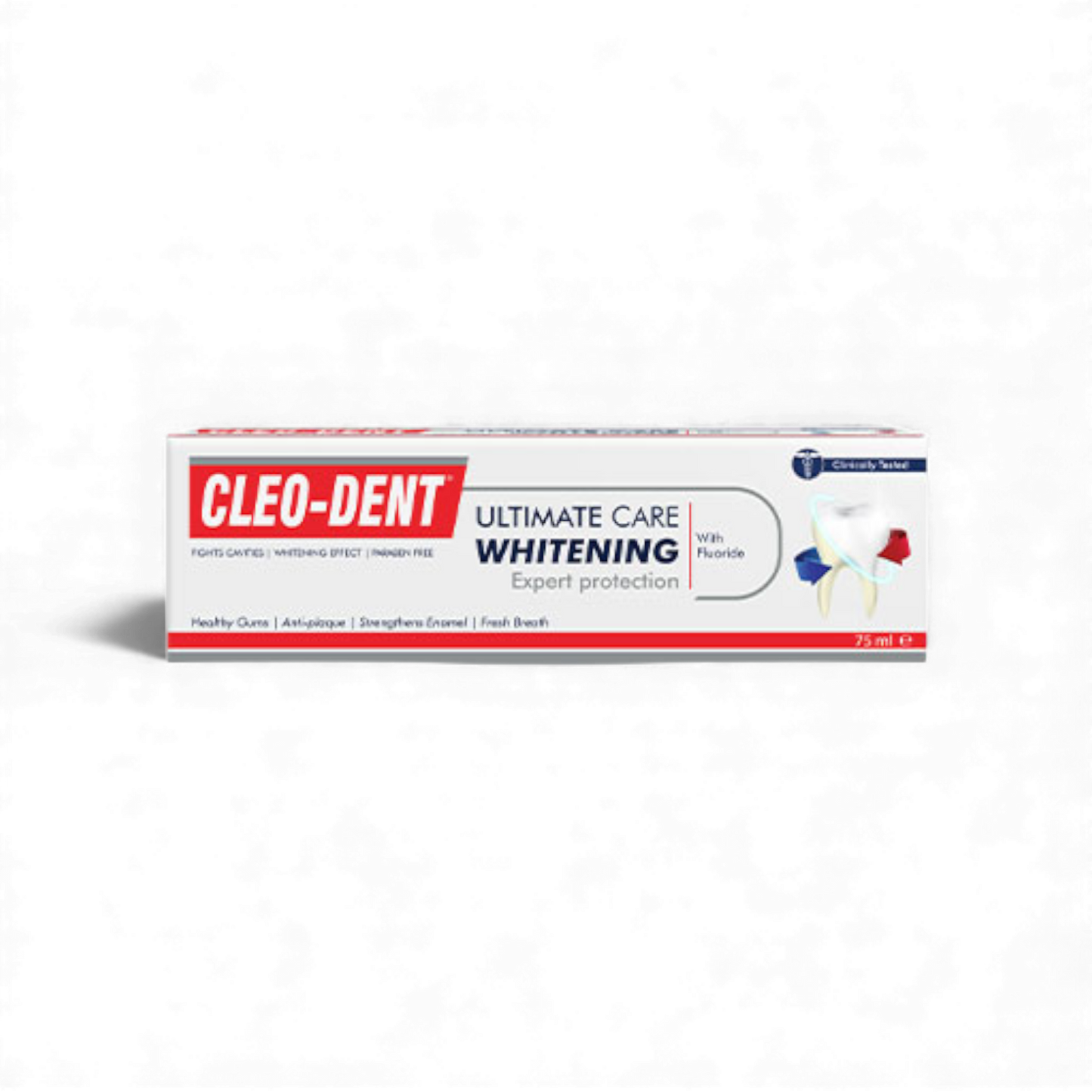 Cleo-Dent Ultimate Whitening Toothpaste - 75ml
