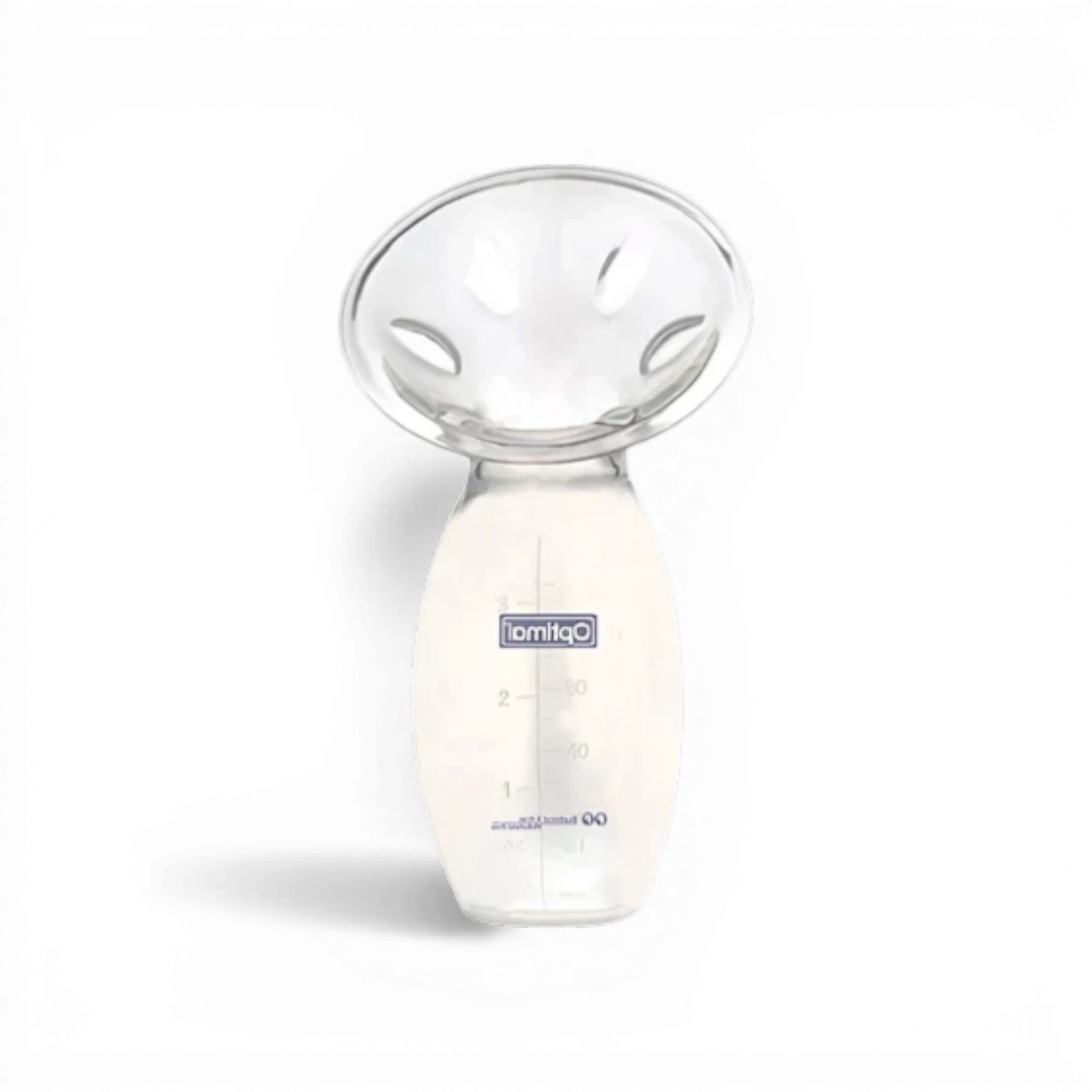 Optimal 1 Piece Manual Silicone Breast Pump – Transparent