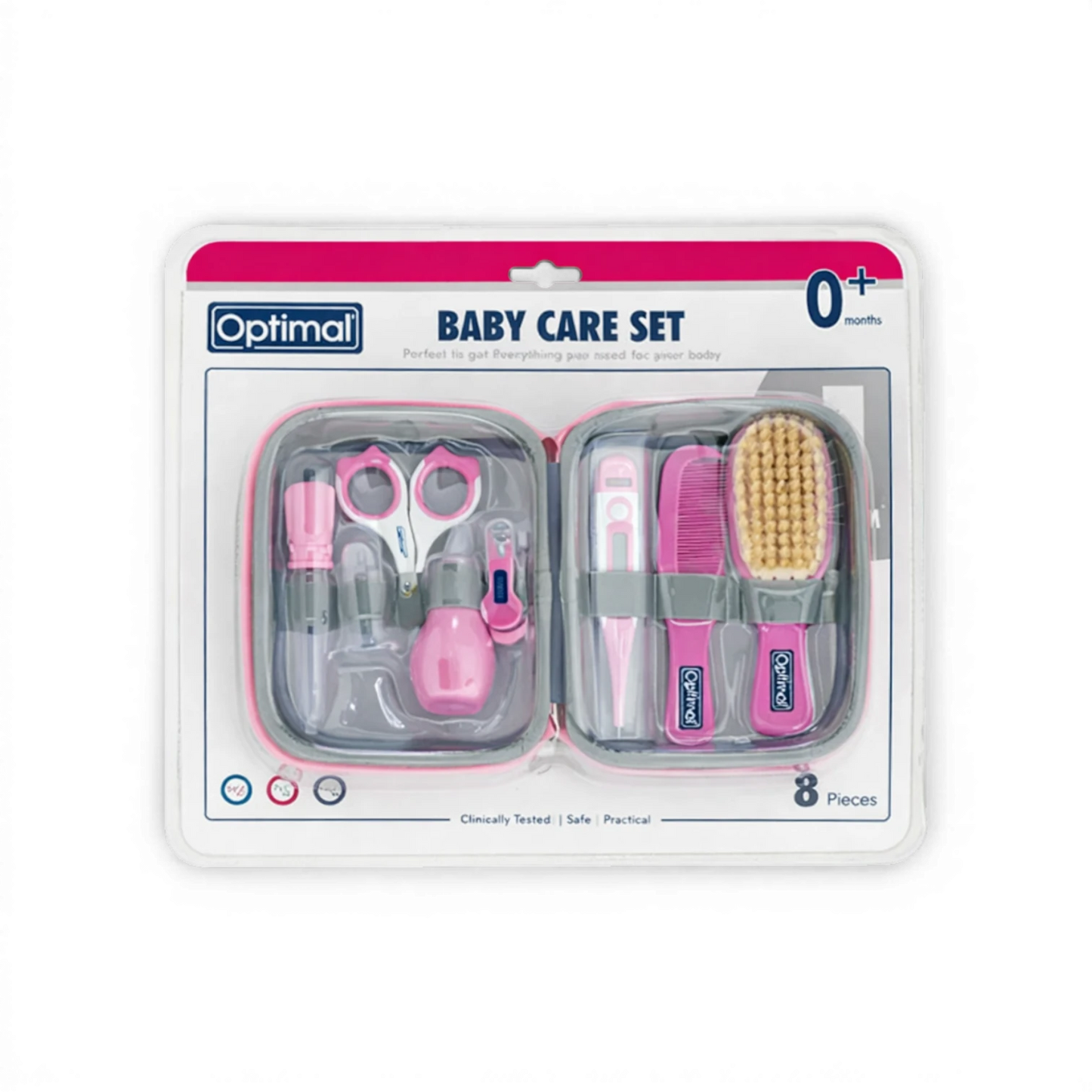 Optimal Baby Care Set – 8 Pieces – 0+ Months