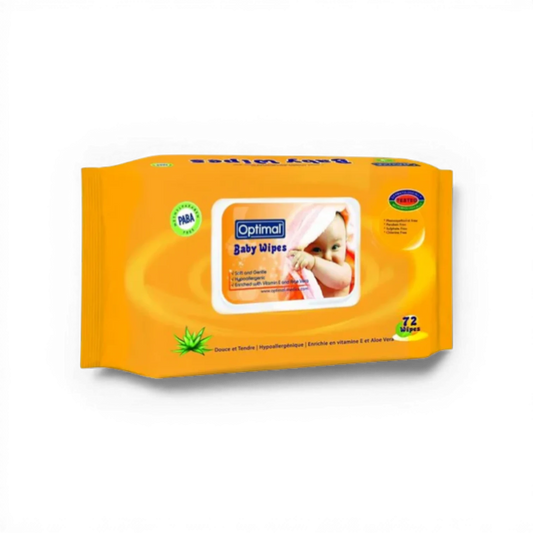 Optimal Baby Wipes – 72 Wipes