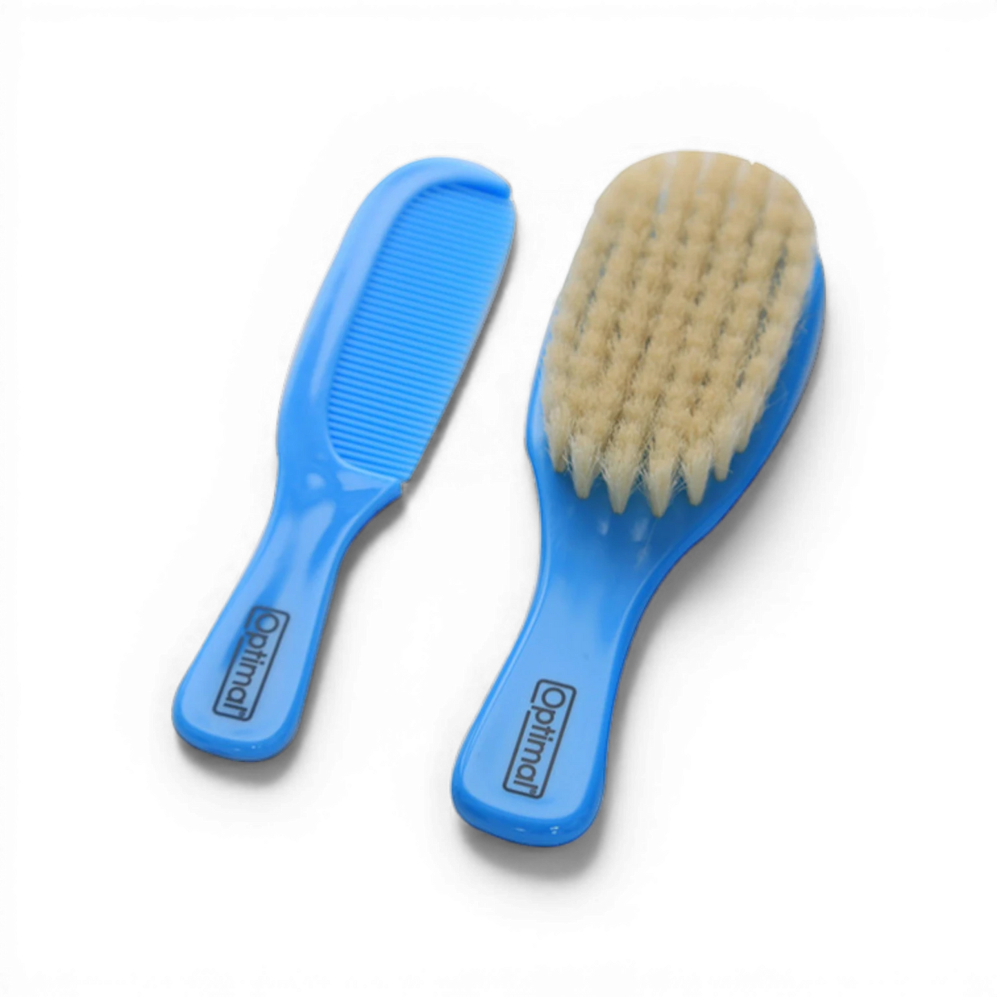Optimal Natural Bristles Baby Brush & Comb Set – 0+ Months – 3 colors