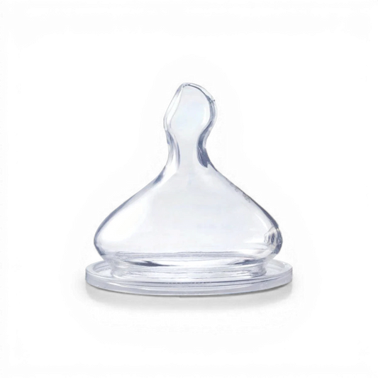 Optimal Orthodontic Silicone Nipple – Anti-Colic System (Wide Neck, Medium Flow, 6+ Months)