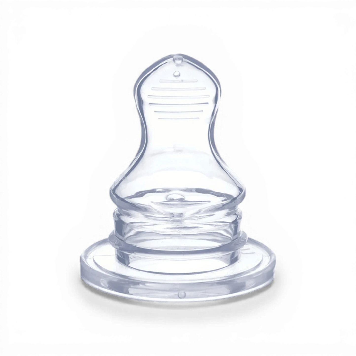 Optimal Orthodontic Silicone Nipples – Anti-Colic System (Wide Neck, Medium Flow, 6–18 Months, 2 Pieces)