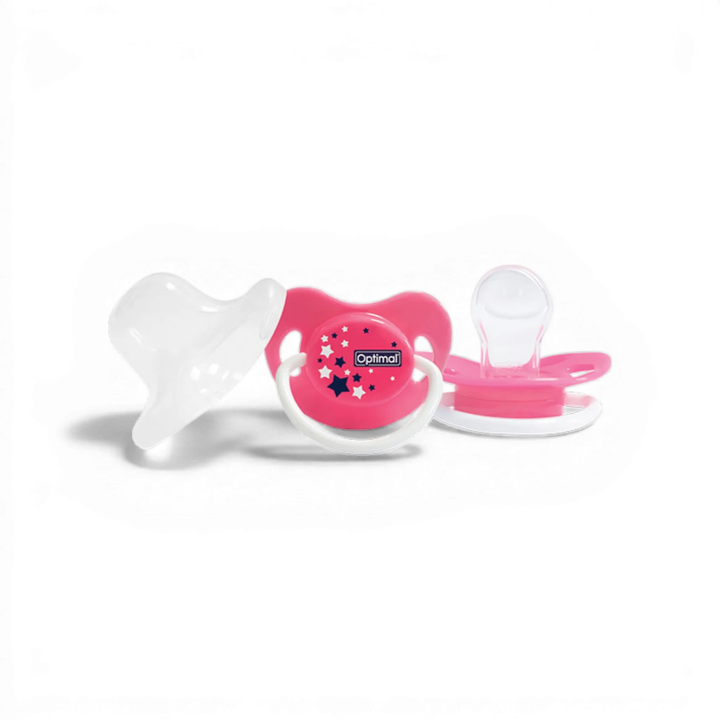 Optimal Orthodontic Silicone Pacifier – 6+ Months – Blue or Pink