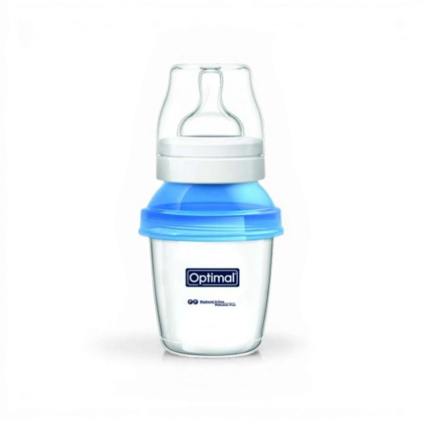 Optimal P.P. Wide Neck Food & Milk Storage Cups – 180 ml (0+ Months)