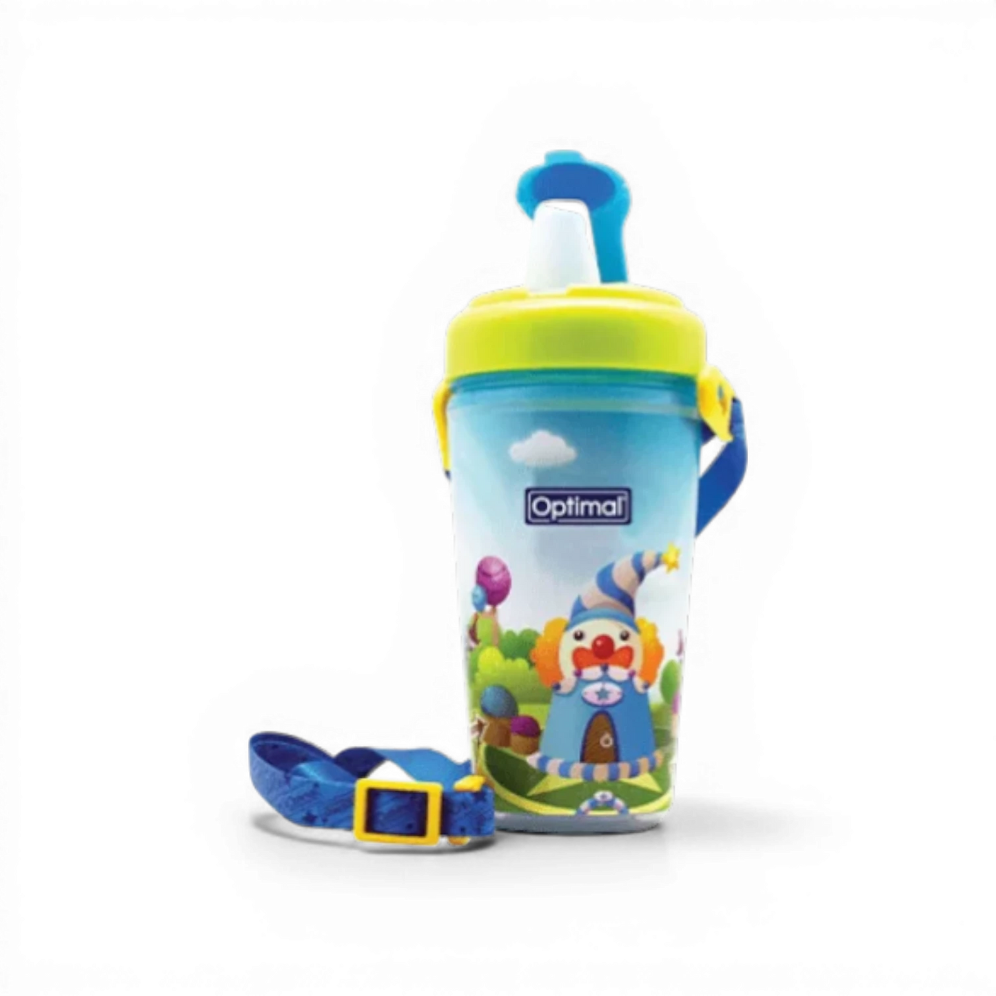 Optimal P.P. Silicone Spout Cup – 350 ml (12+ Months) – Blue