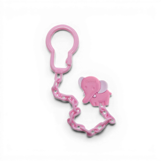 Optimal Pacifier Holder Clip – 0+ Months – Animal Shaped (3 Shapes)