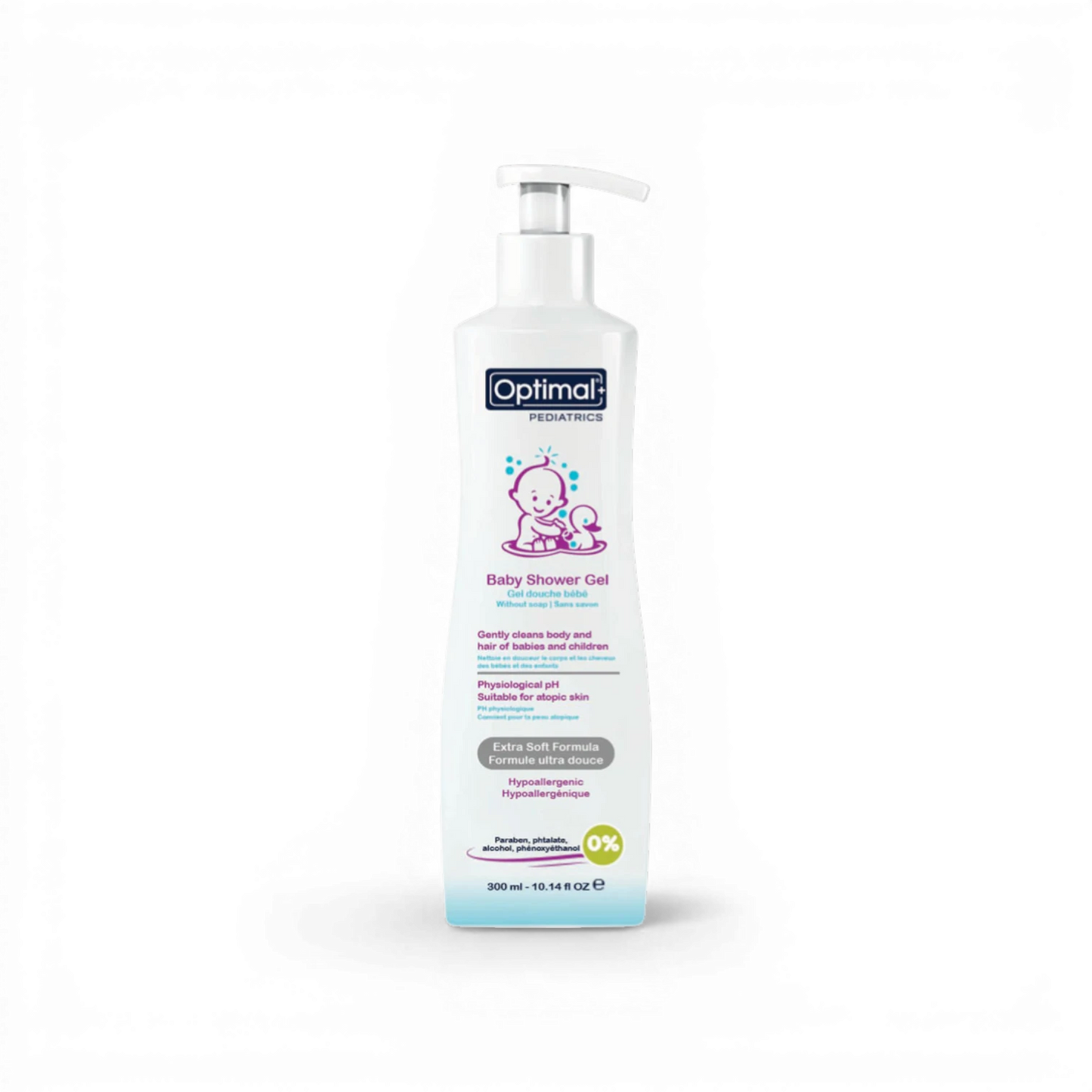 Optimal Pediatrics Baby Shower Gel – Hair & Body – 300 ml