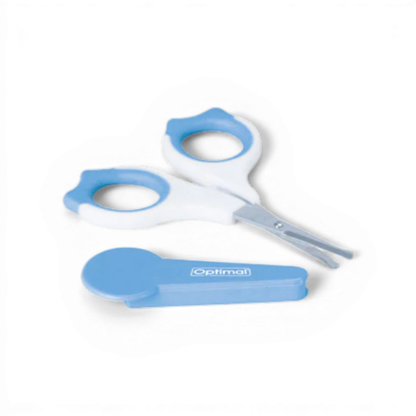 Optimal Safe Baby Scissors – 0–12 Months – Blue or Pink