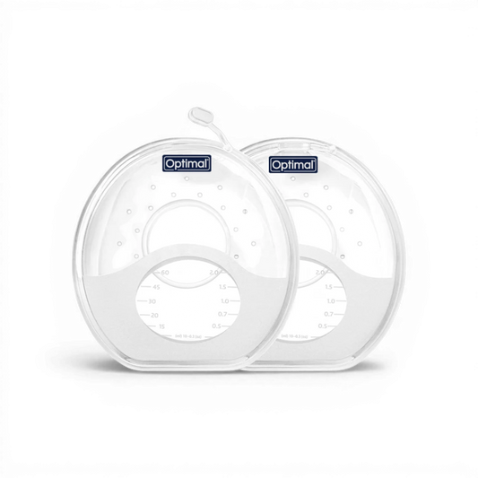 Optimal Silicone Breast Milk Collector – 2 Pieces