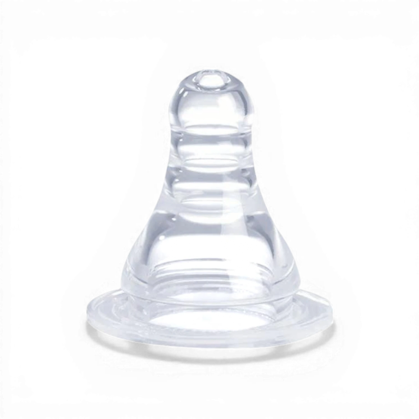 Optimal Slim Neck Silicone Nipples – Anti-Colic System (Slow Flow, 0+ Months, 2 Pieces)