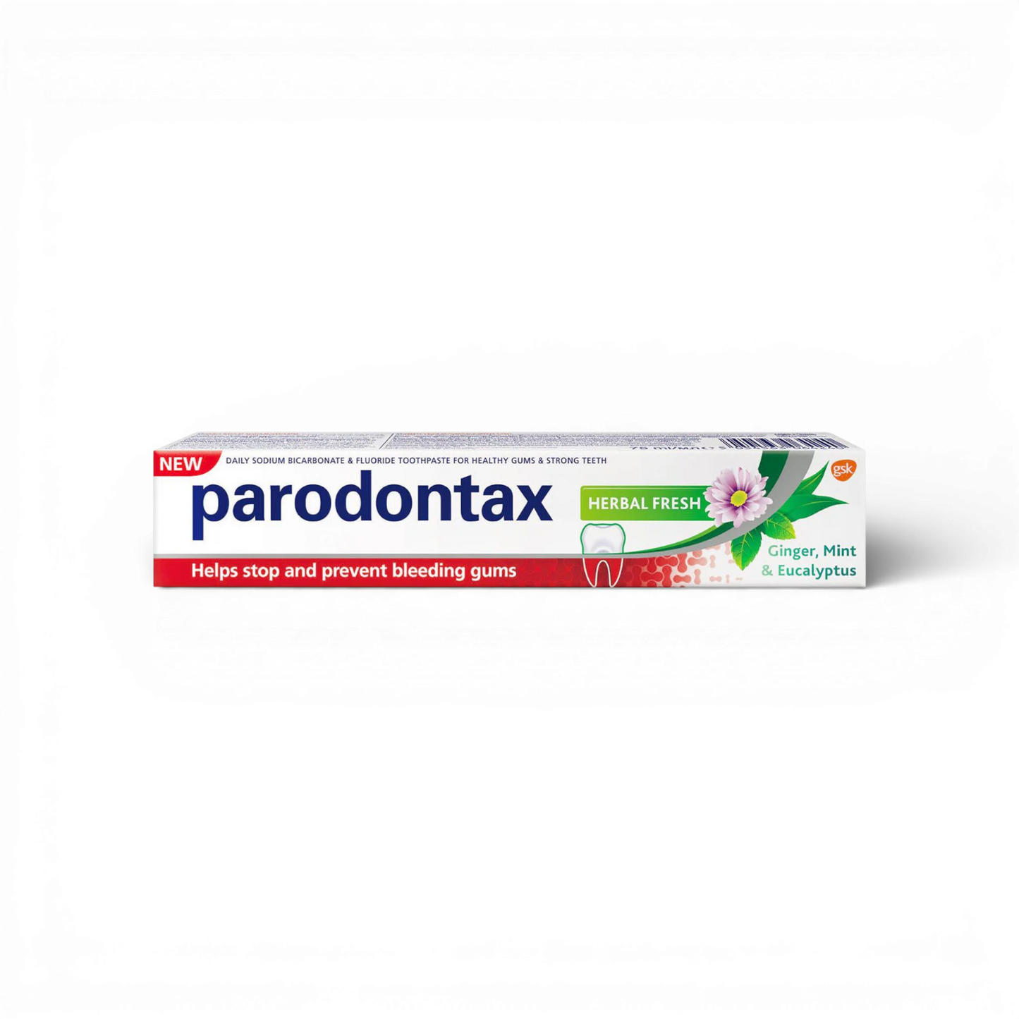 Parodontax Herbal Toothpaste Ginger, Mint & Eucalyptus – 75ml