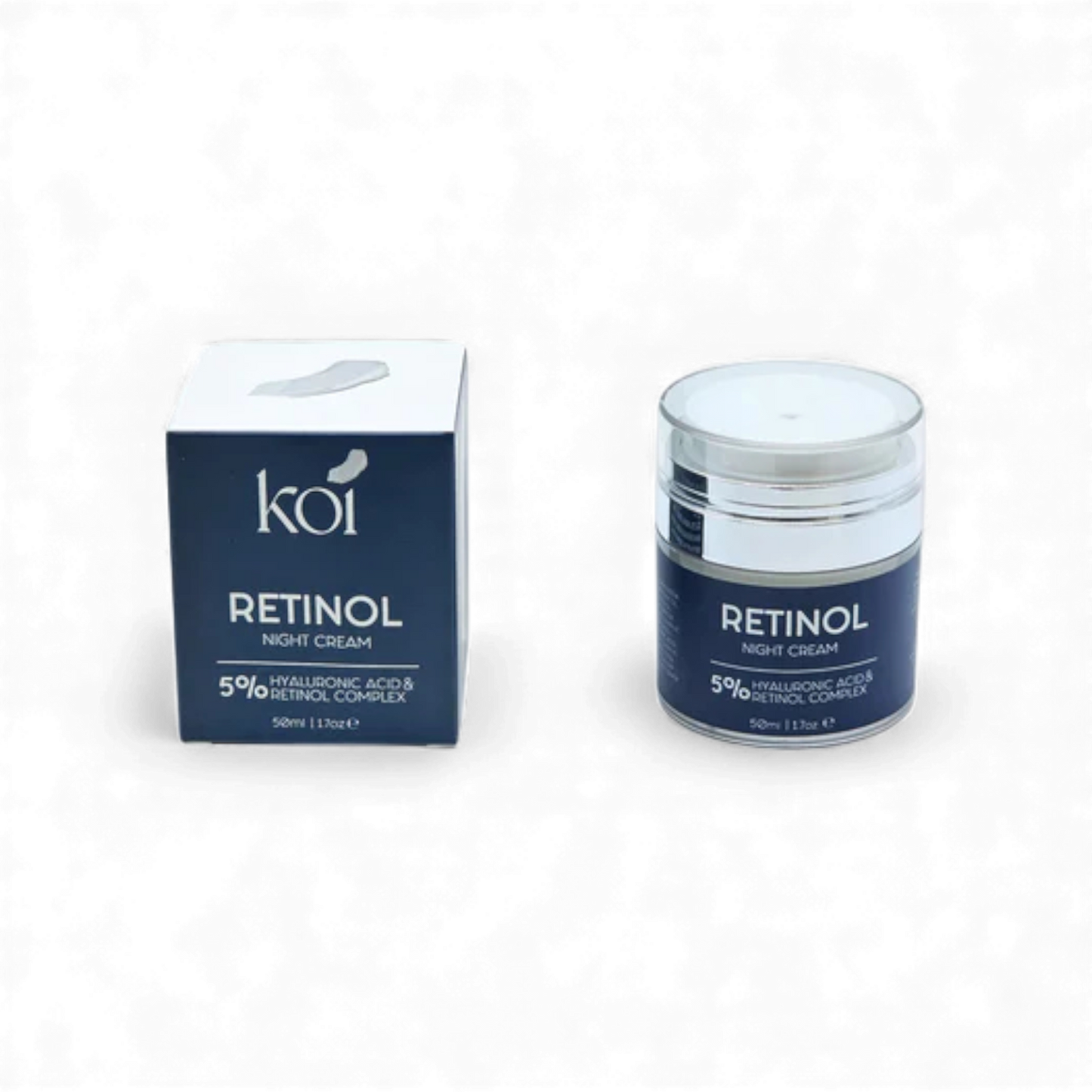 Koi Retinol Night Cream 50ML – 5% Hyaluronic Acid & Retinol Complex