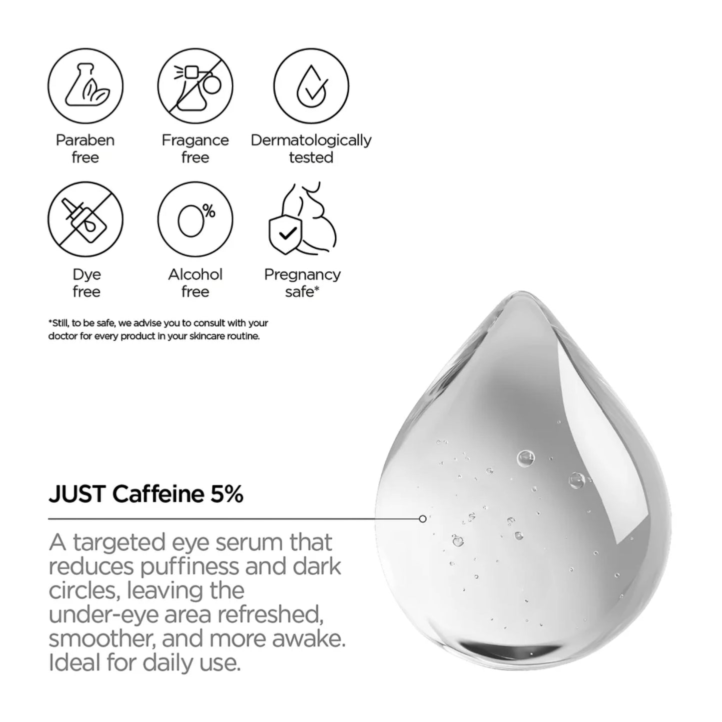 Revox Caffeine Eye Contour Serum – 30ml