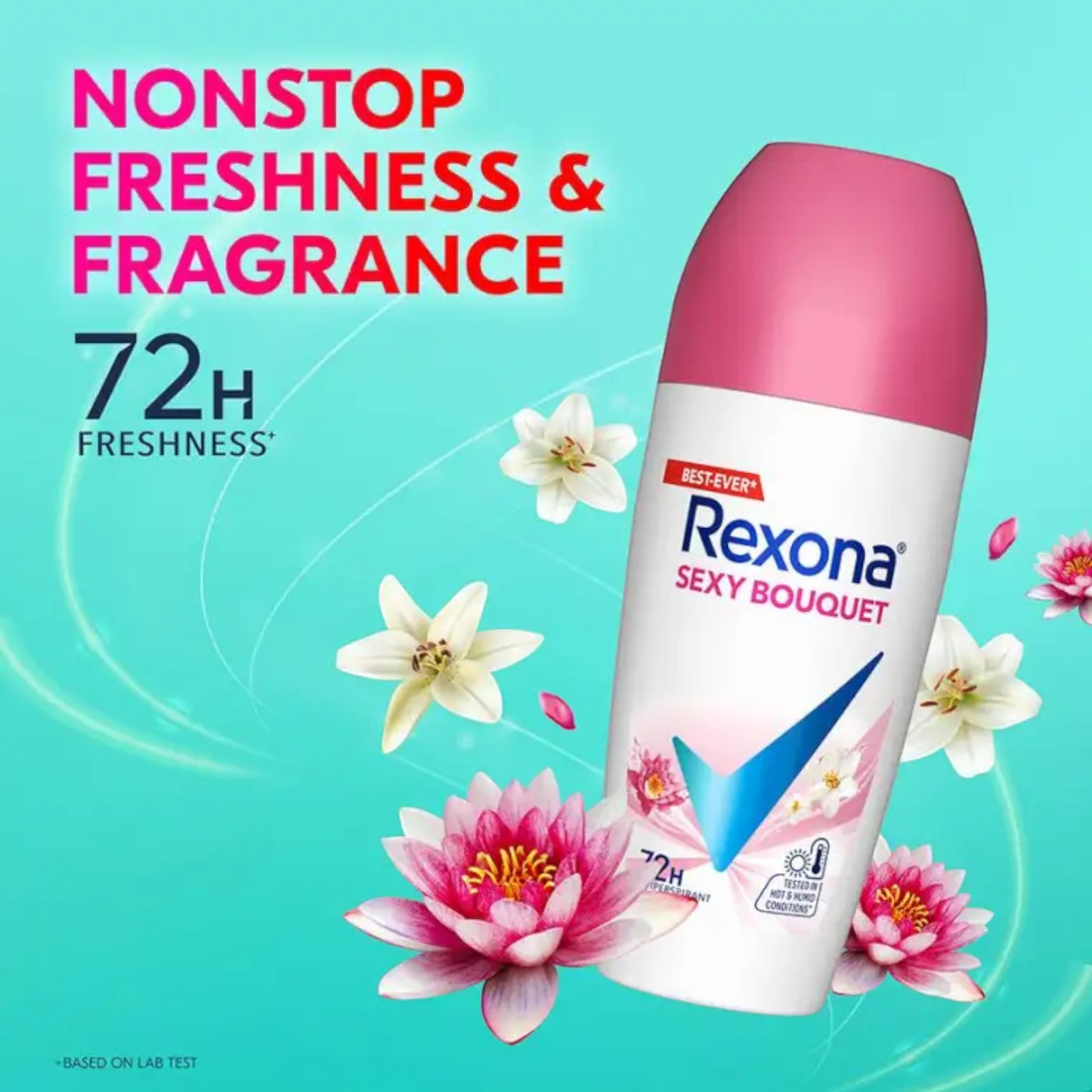 Rexona Sexy Bouquet 72H Roll-On Deodorant - 50ml