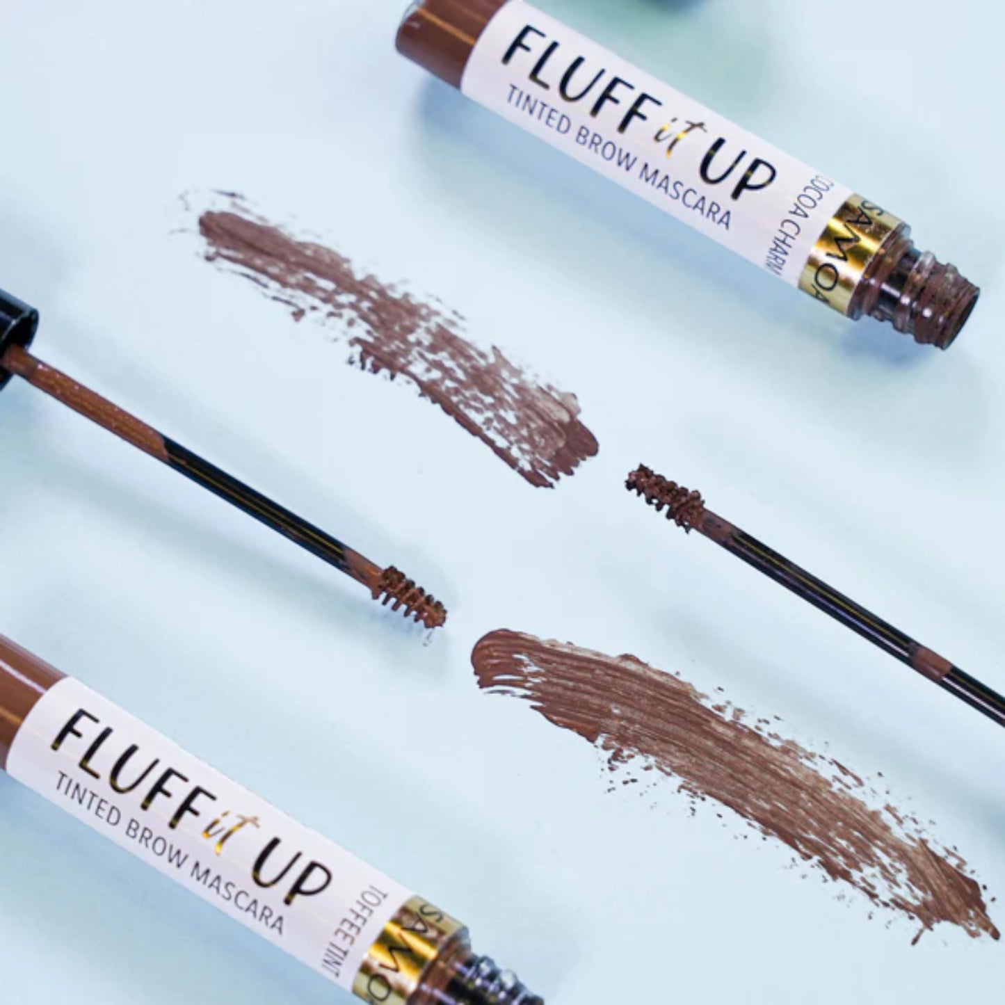 SAMOA FLUFF IT UP Brow Mascara COCOA CHARM
