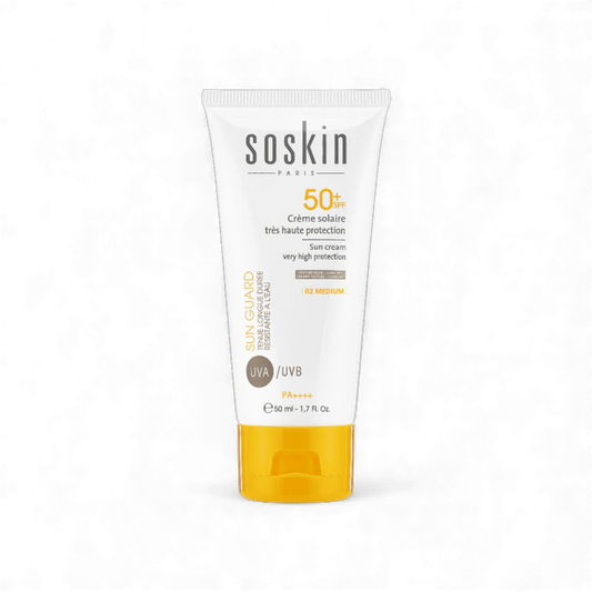 Soskin Sun Cream Tinted 02 Medium – 50ml