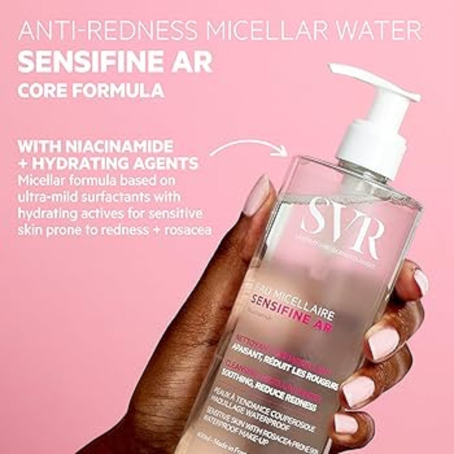 SVR Sensifine AR Micellar Water Anti-Redness Cleanser – 200 ml