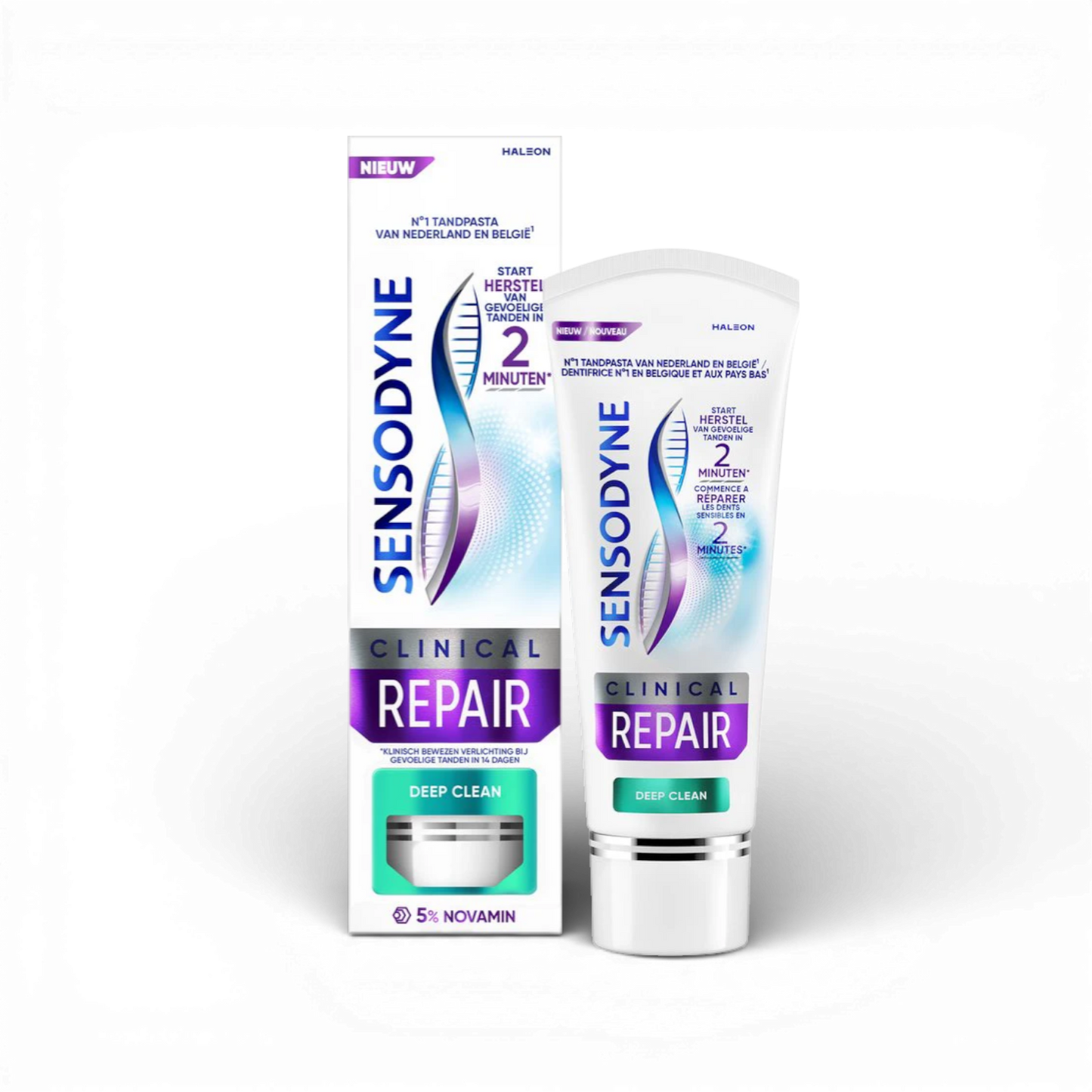 Sensodyne Clinical Repair Deep Clean Toothpaste – 75ml