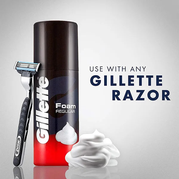 Gillette Shaving Foam Regular - 200ml