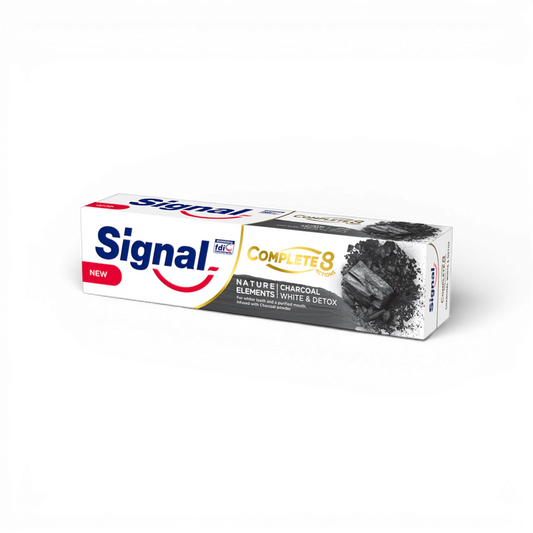 Signal Complete 8 Nature Elements Charcoal Toothpaste – 75ml