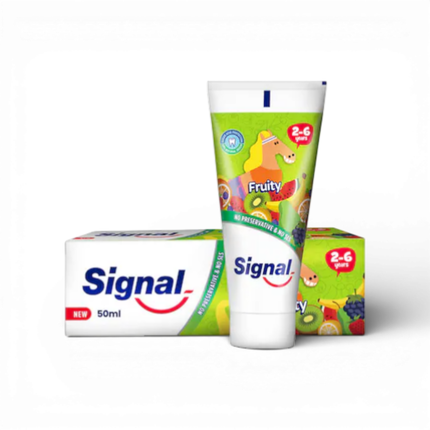 Signal Fruity Toothpaste 2–6 Years – 50ml