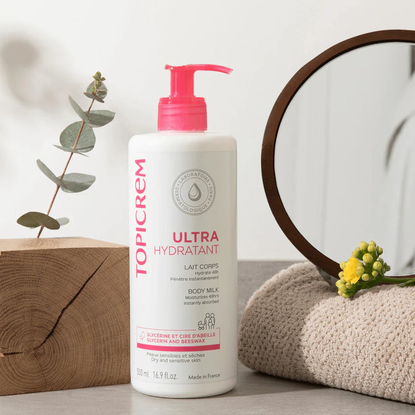 Topicrem Ultra Hydratant Body Milk – 1000 ml