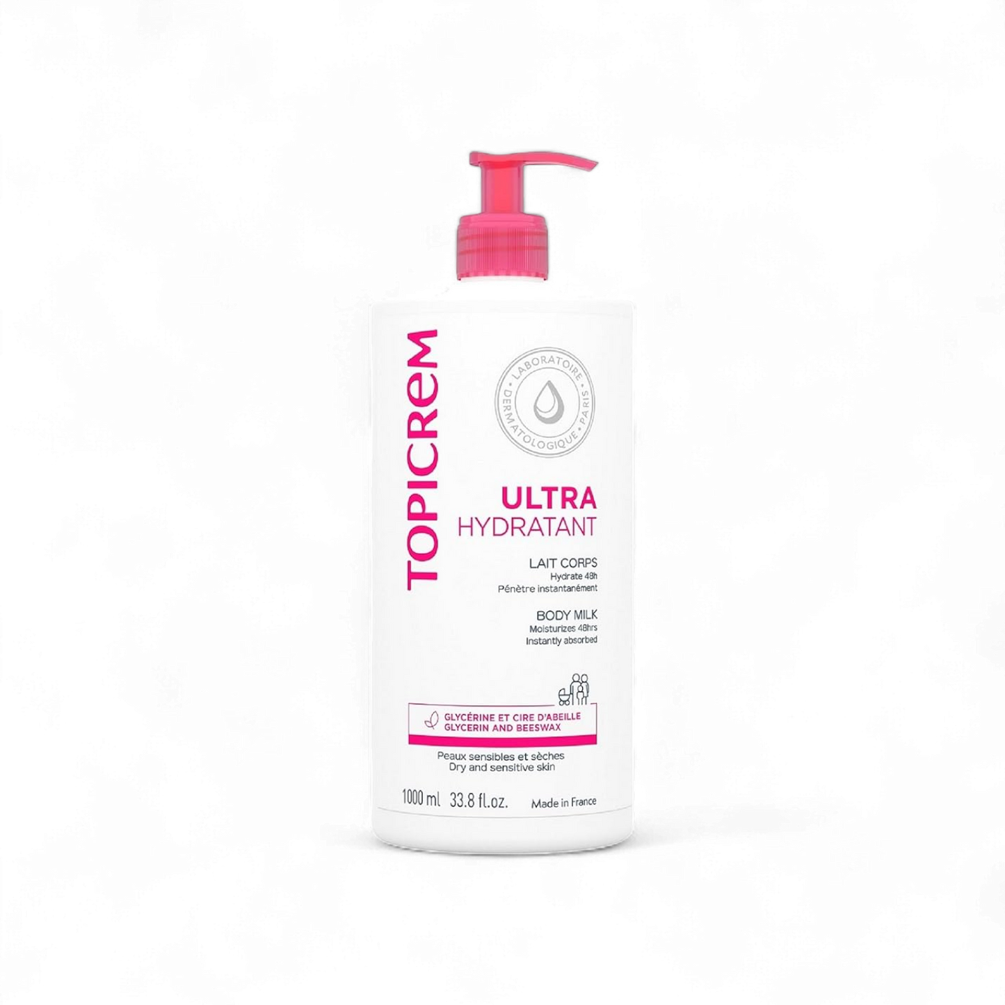 Topicrem Ultra Hydratant Body Milk – 1000 ml