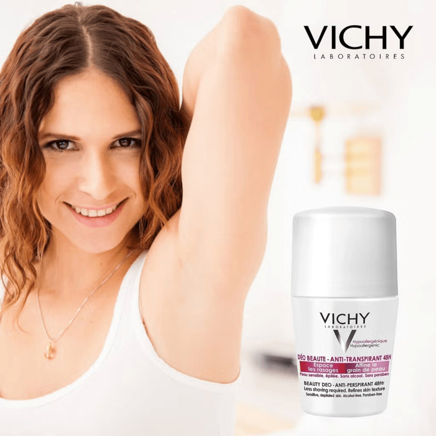 Vichy Beauty 48H Anti-Perspirant Deodorant for Women – 50ml