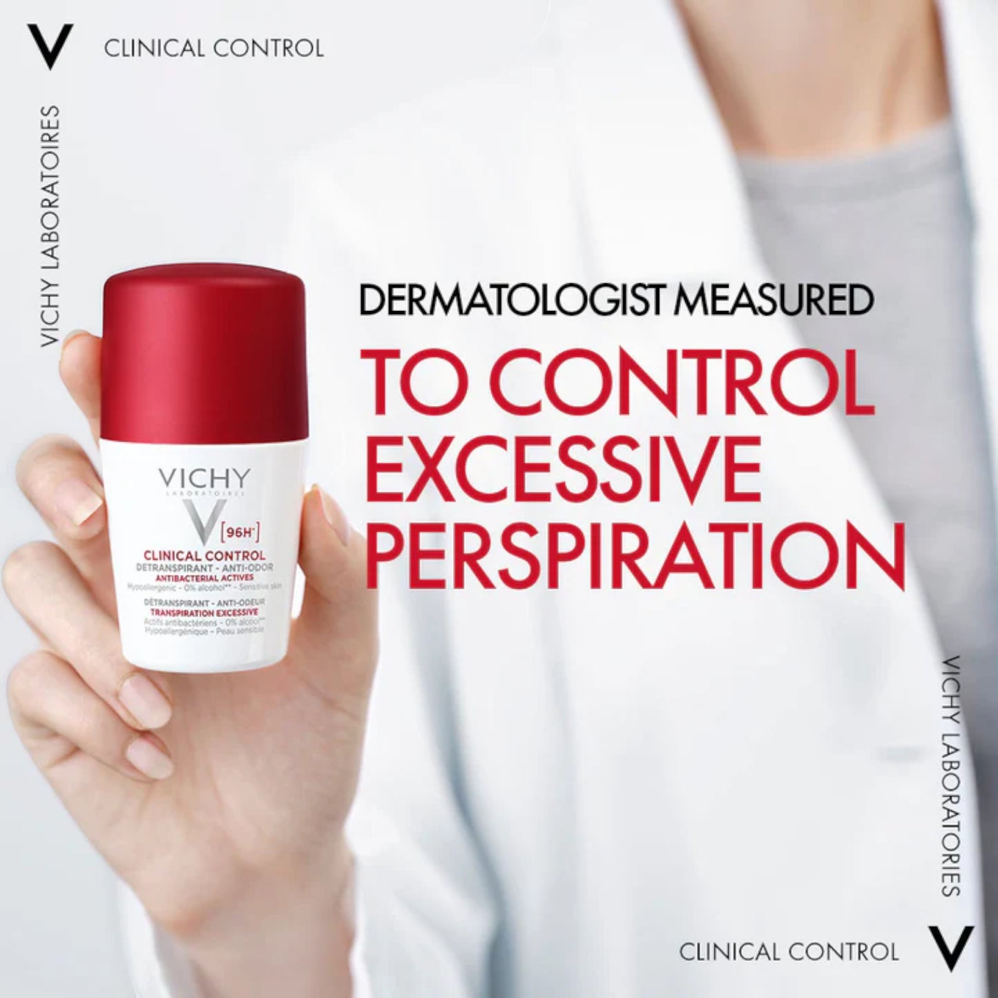 Vichy Clinical Control 96H Anti-Perspirant Deodorant for Women – 50ml