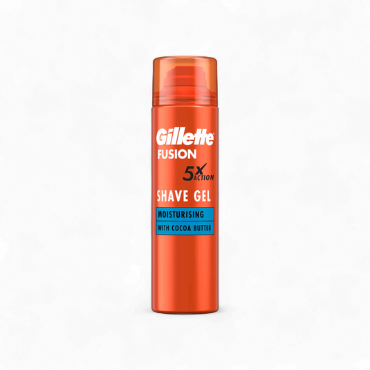 Gillette Fusion Moisturising Shave Gel with Cocoa Butter - 200ml