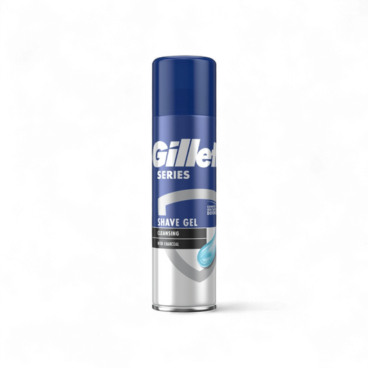 Gillette Cleansing Shaving Gel with Charcoal - 200ml